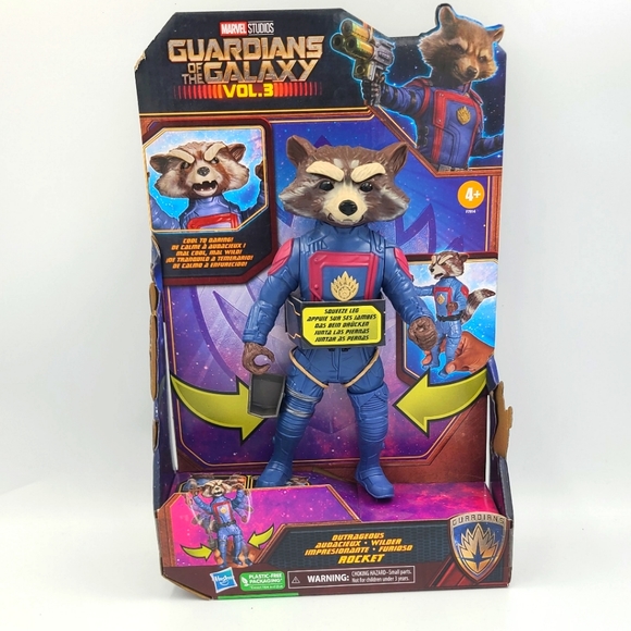 Marvel Studios' Guardians of the Galaxy Vol. 3 Marvel's Rocket Action Figure - Picture 1 of 4